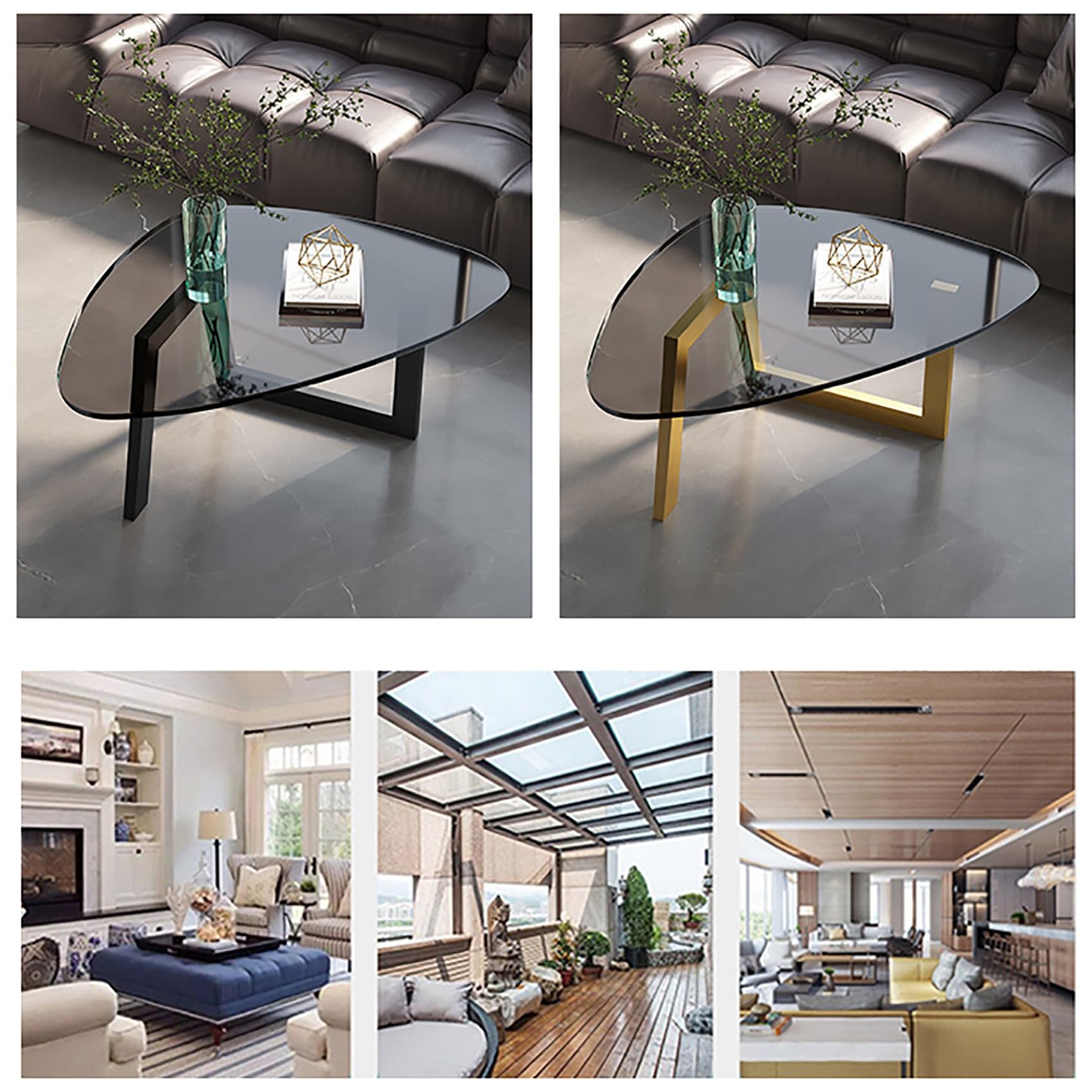 R*P様 【美品】【匿名配送】ガラスセンターテーブルオシャレインポート 足曲げガ Amazon.co.jp: ASQUAR ローテーブル リビングテーブル コーヒー